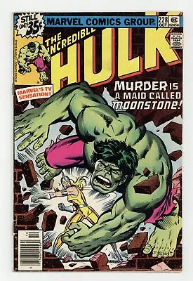 Buy Incredible Hulk #228 GD+ 2.5 1978 1st App. Moonstone • 17.34£