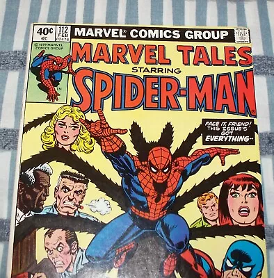 Buy Marvel Tales #112 Amazing Spider-Man #135 Reprint From Feb 1980 In VF Condition • 12.64£