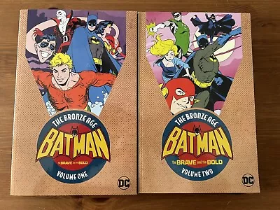Buy Batman Brave And The Bold Bronze Age Vol 1 - 2 TPB Neal Adams 35 Issues 74-109 • 36.10£