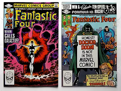 Buy Marvel Comics 1982 Fantastic Four #238 & 244 1st Appearance Frankie Raye Nova Nm • 30.53£