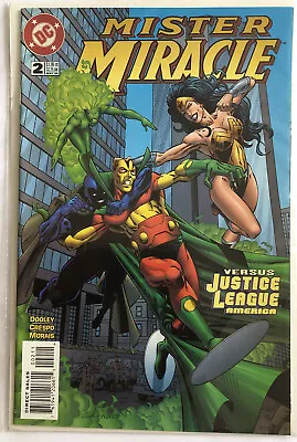 Buy Mister Miracle #2 VERSUS JUSTICE LEAGUE AMERICA MAY 1996 DC Comics & BAGGED • 5.95£