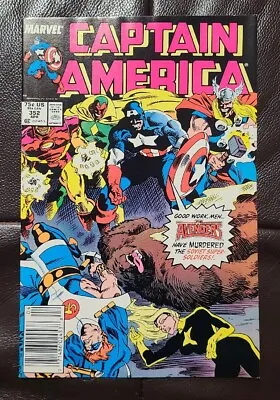 Buy Captain America #352 Newsstand - 1st Appearance Supreme Soviets • 7.90£