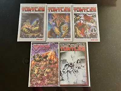 Buy Teenage Mutant Ninja Turtles Lot Of 5 Comics #17-21 Mirage Key High Grade NM • 67.52£