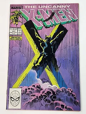 Buy Uncanny X-Men 251 DIRECT Marvel Iconic Marc Silvestri Cover Copper Age 1989 • 15.76£