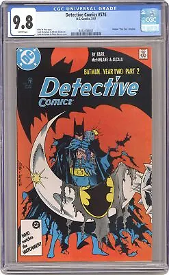 Buy Detective Comics #576 CGC 9.8 1987 4312098007 • 98.95£