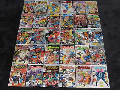 Buy The New Warriors 1 - 75 (vf) 79 Marvel Comics 1990 Spiderman Thor Lot 75 300 411 • 157.66£