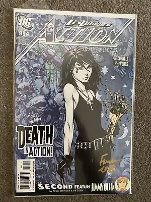 Buy Action Comics 894 SIGNED (1st Death App In DC Universe,2010,Cornell/Woods) • 25£