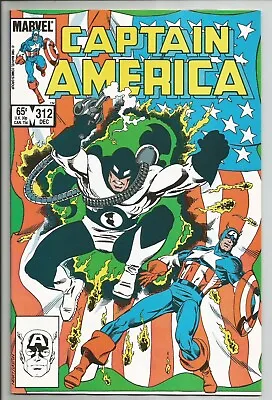 Buy Captain America #312 NM Marvel 1985 1st App Flag-Smasher MCU Key • 31.62£