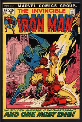 Buy Iron Man #46 6.0 // Death Of Guardsman Marvel Comics 1972 • 27.35£
