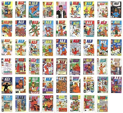 Buy ALF Comic Books Near Complet Lot  2-47, 49, 50 & Annuals - Missing Issue 1 & 48 • 137.91£
