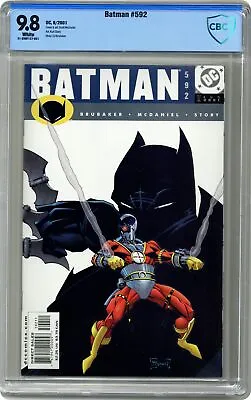 Buy Batman #592 CBCS 9.8 2001 21-258F127-021 • 67.14£