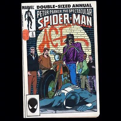 Buy Peter Parker The Spectacular Spider-Man Annual #5 1985 Double Sized. 1st App Ace • 2.50£