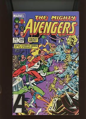 Buy (1984) Avengers #246: COPPER AGE! KEY! 1ST APPEARANCE OF MARIA RAMBEAU! (8.5) • 3.82£