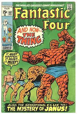 Buy Fantastic Four #107 Fine+ • 10.41£