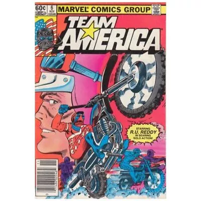 Buy Team America #6 Newsstand In Fine Condition. Marvel Comics [e  • 1.38£