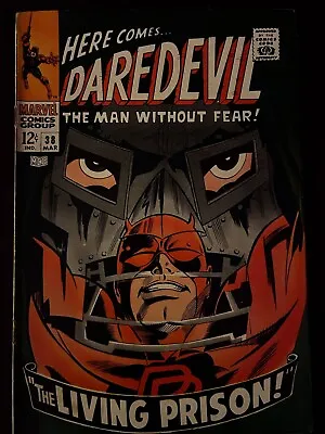 Buy Daredevil #38 Mar 1968 VGC- 3.5 Iconic Cover Art By Gene Colan • 30£