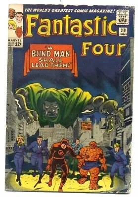 Buy Fantastic Four #39 5.5/FN-  Doctor Doom/Daredevil Cross-over • 78.27£