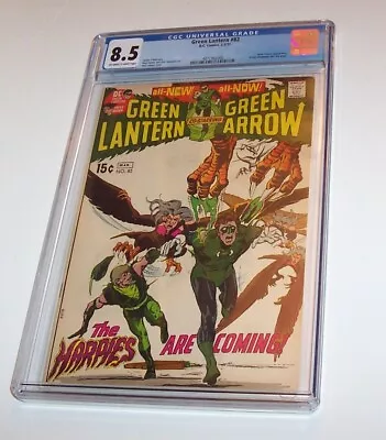 Buy Green Lantern, V2 #82 - DC 1971 Bronze Age Issue - CGC VF+ 8.5 - Neal Adams Art • 153.80£