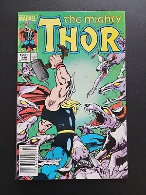Buy Marvel Comics The Mighty Thor #346 Aug 1984 1st App Casket Ancient Winters (b) • 3.15£