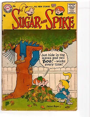 Buy Sugar And Spike #5 1956 Golden Age Beauty VG Condition Free Shipping! • 131.92£