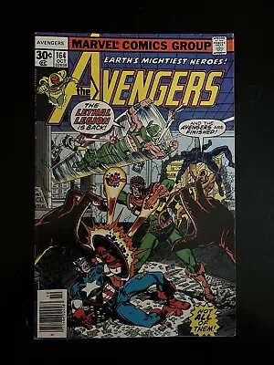 Buy Avengers #164, Vol 1 - (1977) - Newsstand - Marvel Comics - FN/VF • 3.24£