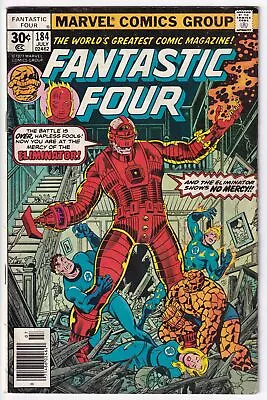 Buy Marvel Fantastic Four Vol. 1 Issue #184 Comic 1977  Aftermath: The Eliminator!  • 1.59£