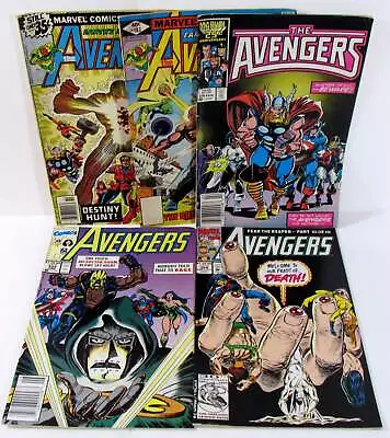 Buy Avengers Lot Of 5 #176,183,276,333,354 Marvel (1991) Newsstand 1st Series Comics • 19.84£