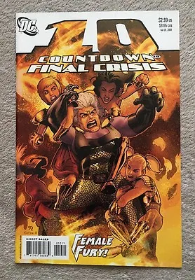 Buy DC Comics Presents COUNTDOWN TO FINAL CRISIS - 10 (FEMALE FURY!) FEB 20 2008 • 2.99£