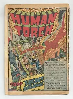 Buy Human Torch Comics #6 Coverless 0.3 TRIMMED 1942 • 370.44£