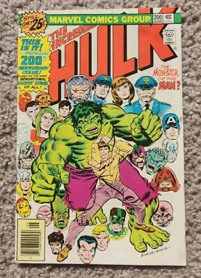 Buy The Incredible HULK #200 Marvel Comic Book 1976 Doc Samson  • 19.79£