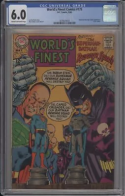 Buy World's Finest Comics #175 - Cgc 6.0 - Superman Revenge Squad - Flash • 109.10£