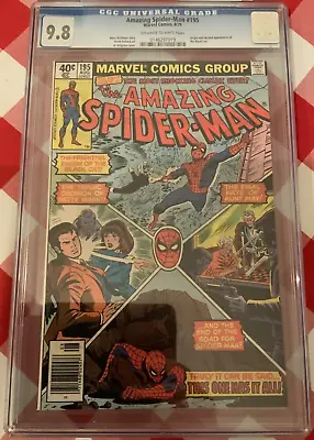 Buy Amazing Spider-man #195 Cgc 9.8 Bronze Key 2nd Appearance Of Black Cat • 325£