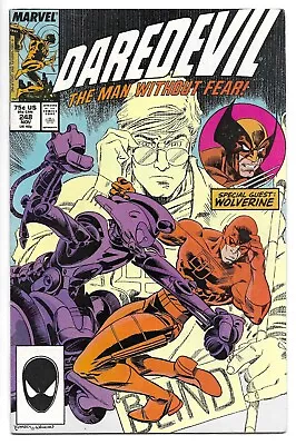Buy DAREDEVIL The Man Without Fear #248 MARVEL COMIC BOOK 1st Bushwacker - Wolverine • 12.04£