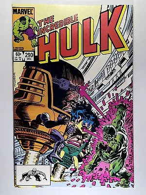 Buy Incredible Hulk #290 (1983) 1st App. Of Kate Waynesboro As M.O.D.O.K In 8.5 V... • 3.61£