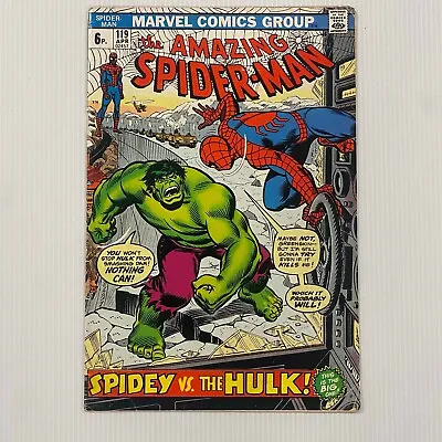 Buy Amazing Spider-Man #119 1973 VG+ƒ Pence Copy  • 75£