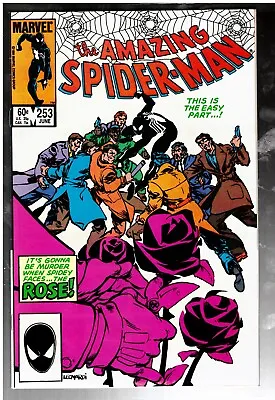Buy Amazing Spider-man 253 1984 Vf/nm Condition 1st Richard Fisk As The Rose • 31.57£