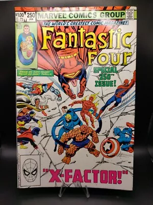 Buy Fantastic Four #250 1982 Bronze Age Marvel Comic - John Byrne - Spider-man • 3.86£