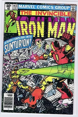 Buy Iron Man 143 6.0 1st Sunturion  Pcn • 5.60£