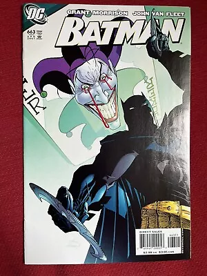 Buy Batman #663 VFN+ 2007 *GRANT MORRISON JOKER APPEARS* • 7.99£