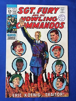 Buy Sgt. Fury And His Howling Commandos #65 VFN- (7.5) MARVEL ( Vol 1 1969) (C) • 17£