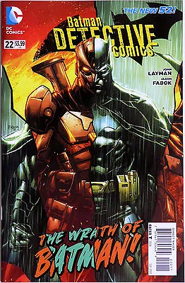 Buy Batman Detective Comics #22 New 52 - DC Comics - John Layman - Jason Fabok • 3.50£