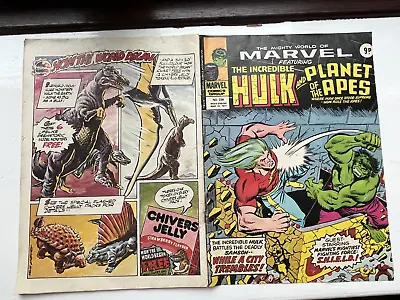 Buy Vintage Marvel Comics The Incredible Hulk And Planet Of The Apes #234 1977 • 2.25£