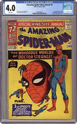Buy Amazing Spider-Man Annual #2 CGC 4.0 1965 4294782010 • 173.93£