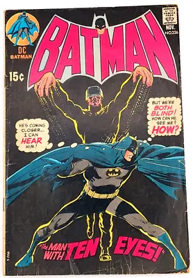 Buy Batman #226 (1970)  / Fn- / Ten Eyed Man 1st Appearance Neal Adams Dc Comics • 55.50£