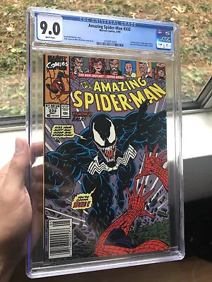 Buy Amazing Spider-Man 332 CGC 9.0 VENOM Appearance • 69.68£