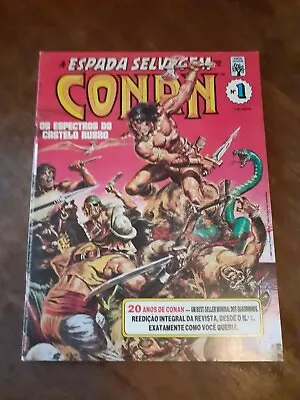 Buy Conan #1 Comics Magazine 1984 Savage Tales Roy Thomas Brazilian Edition  • 95.33£