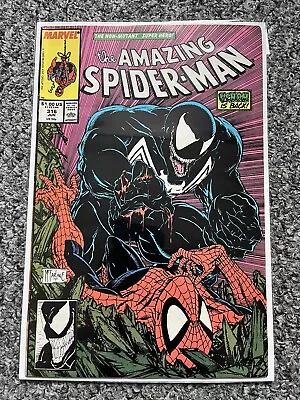 Buy Marvel Comics The Amazing Spider-Man: Venom Is Back Comic Book #316 (Jun1989) NM • 70£