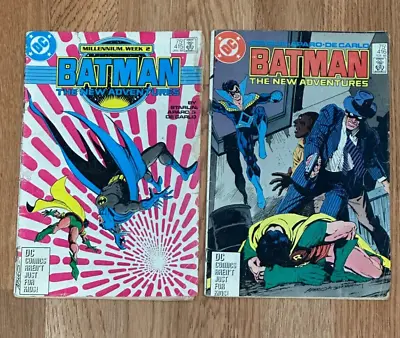 Buy Batman The New Adventures #415 #416 Comic Book Lot (1988, DC Comics) • 6.35£