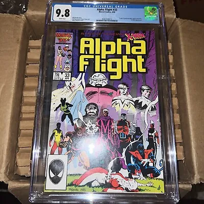 Buy Alpha Flight #33 1st Yuriko As LADY DEATHSTRIKE 1986 X-MEN Wolverine CGC NMM 9.8 • 98.75£