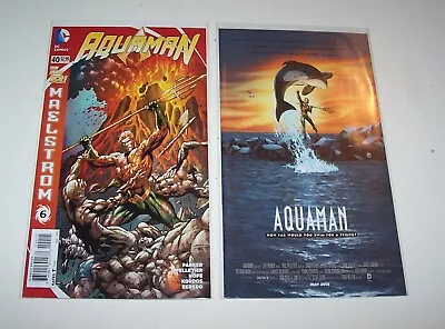 Buy Aquaman (New 52) #40 - DC 2015 Modern Age Issue And Variant - NM Range • 3.76£